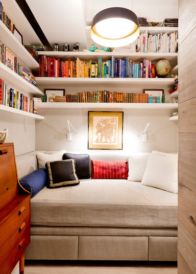 Contemporary Family & Games Room by Rikki Snyder